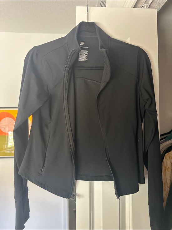 Other - All In Motion Black Women’s Zip-Front Active Jacket